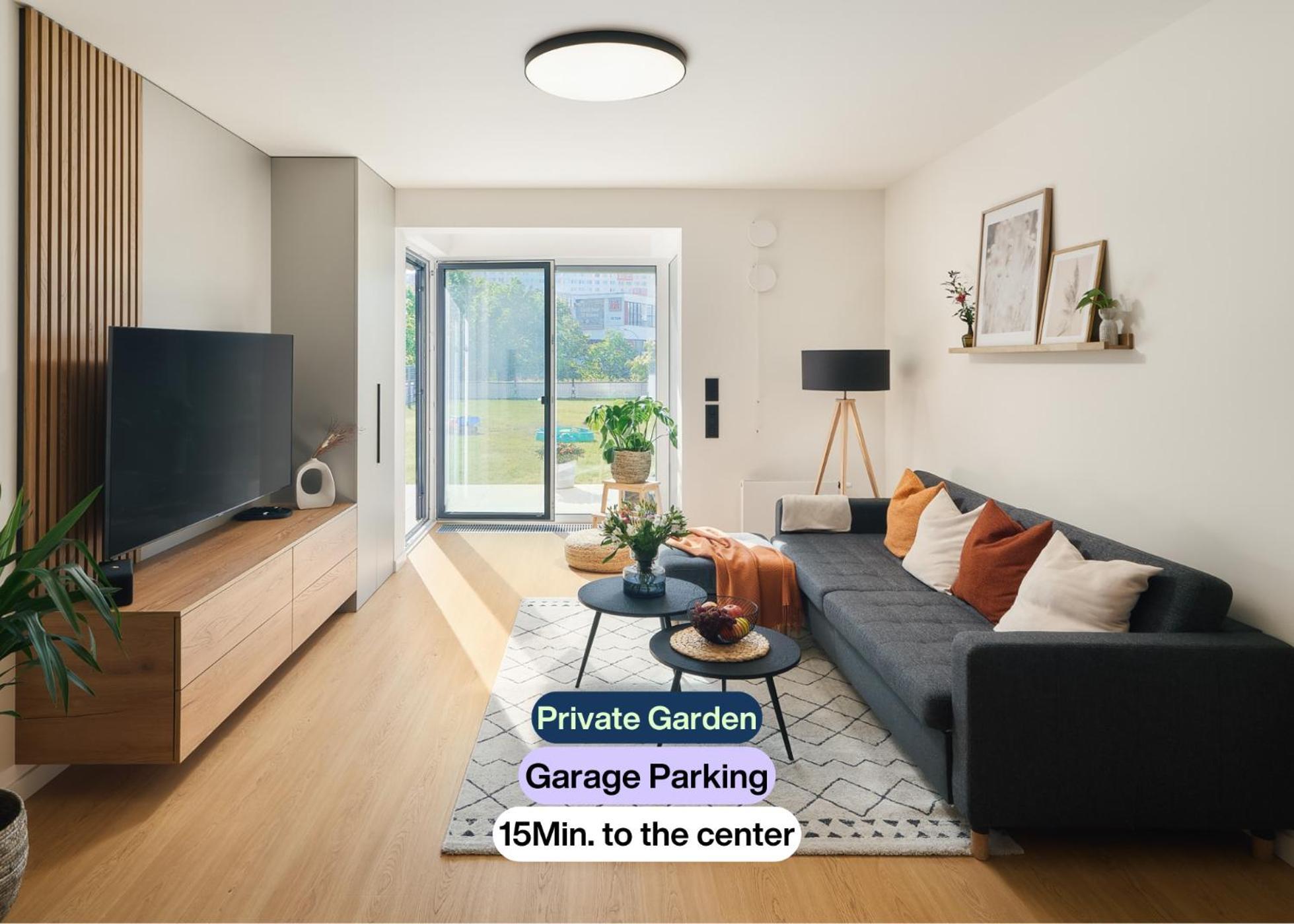 Beta Home - Garage, Air Condition, Garden, At Metro Prague Luaran gambar